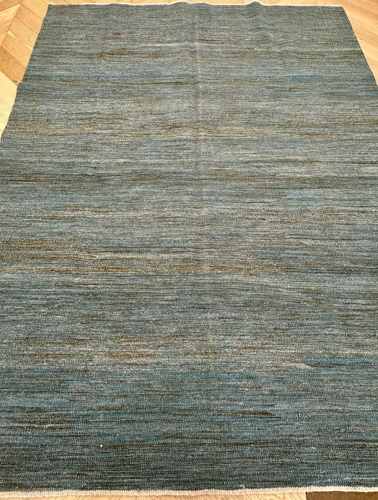 Handmade Afghan  Sumak weave Rug | 286x219 cm