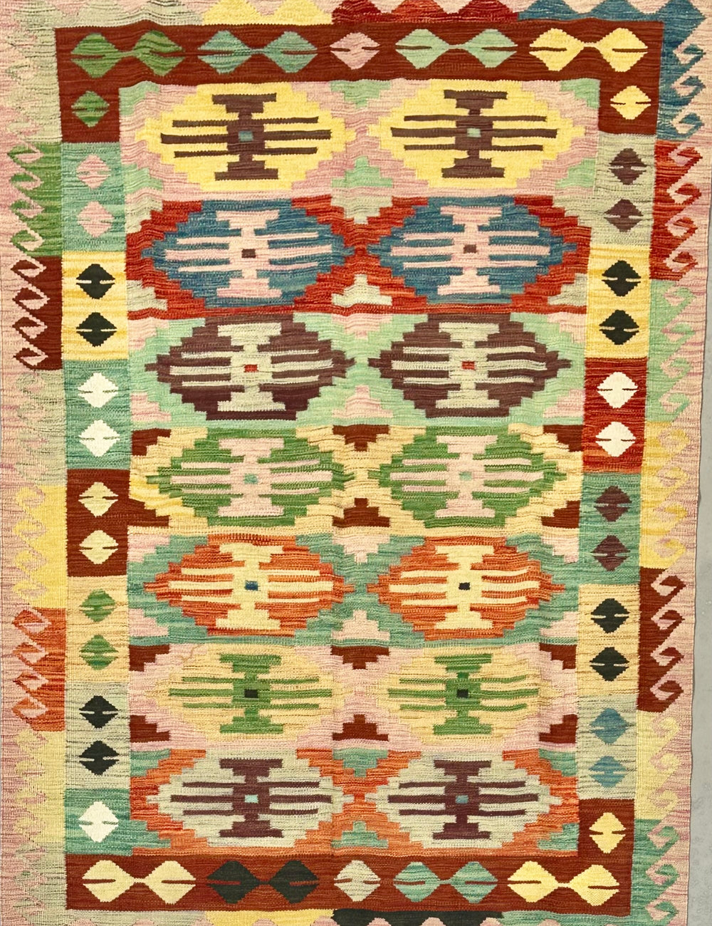 201x145cm Chobi Kilim #666