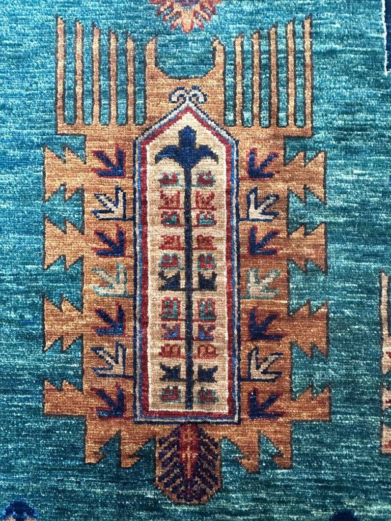 Afghan handmade rug,Chobi. Size:368x276cm