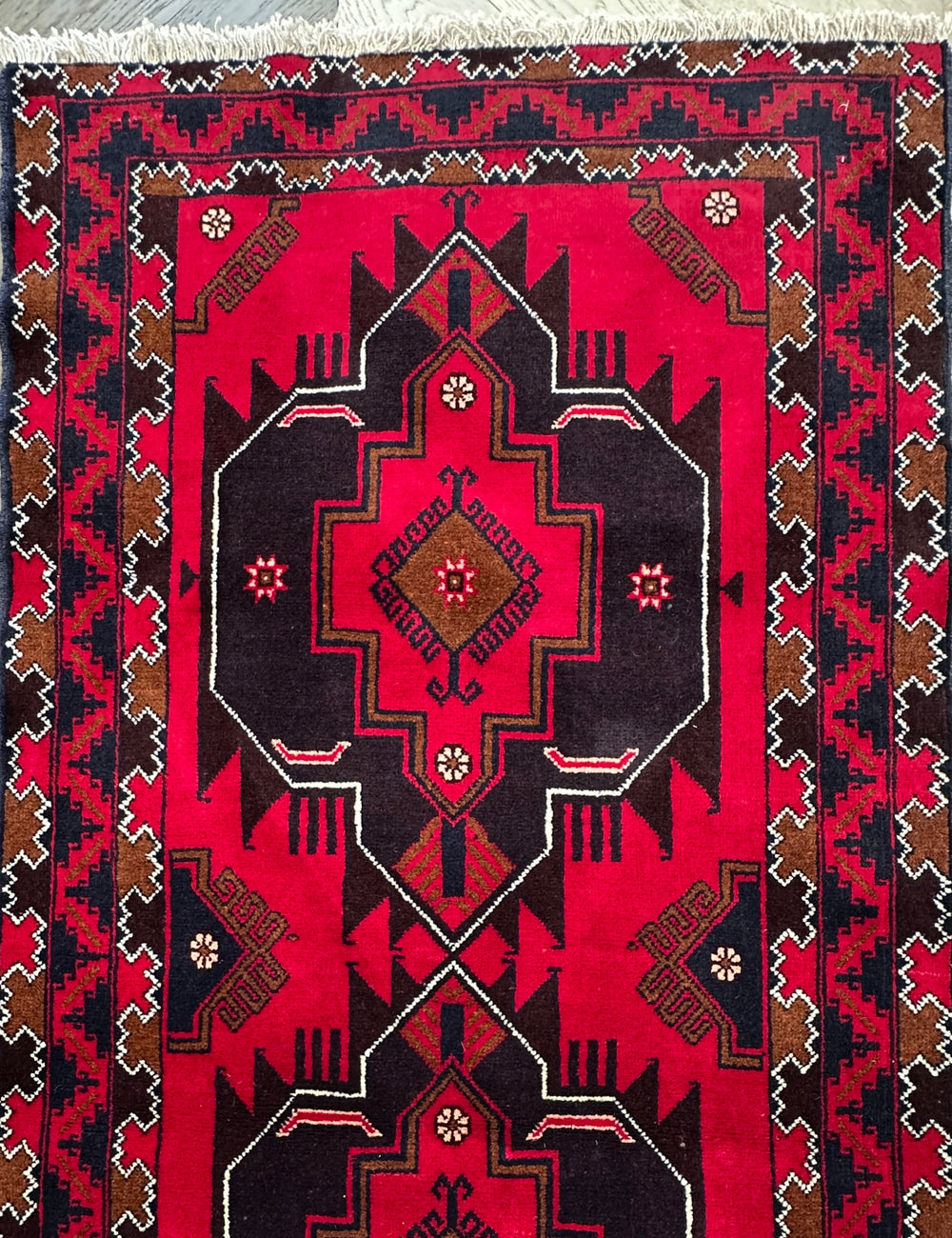 Tribal Baluchi handmade runner 202x91 cm