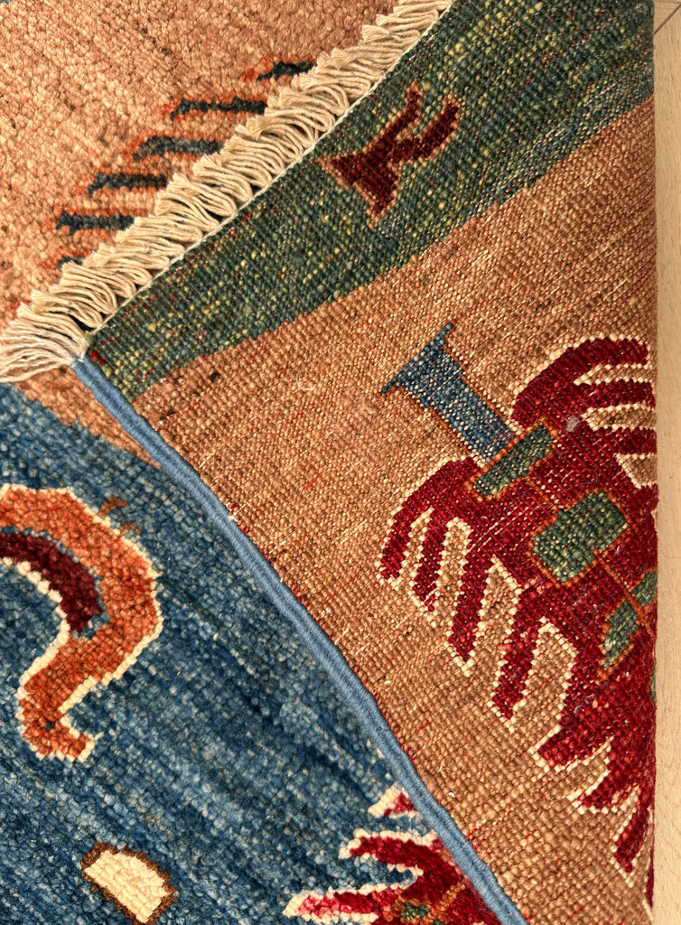 Afghan handmade rug,Chobi . Size: 250x174 cm