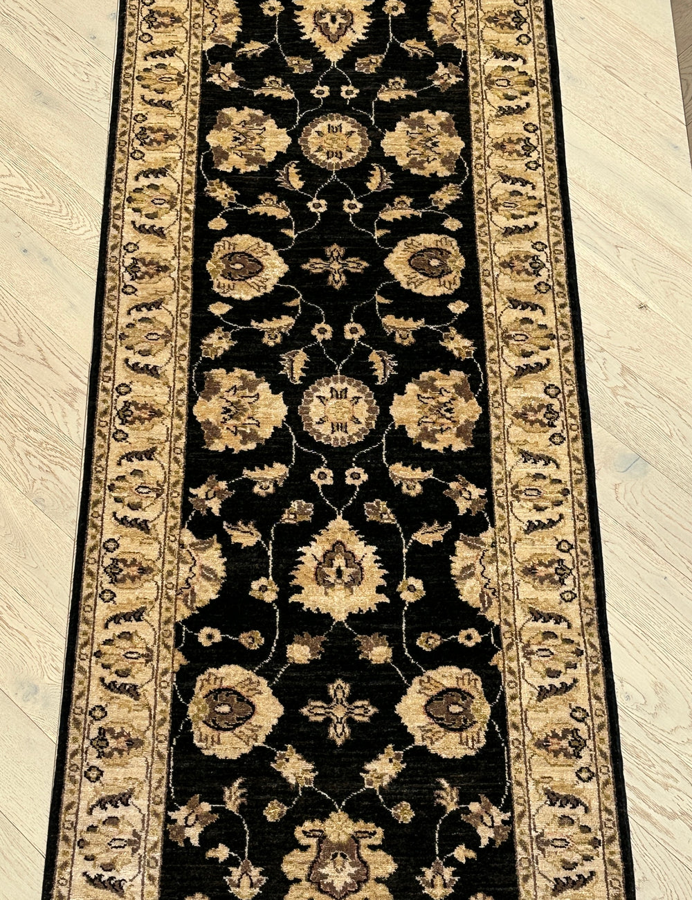 Afghan handmade runner, Chobi. Size: 300x87cm