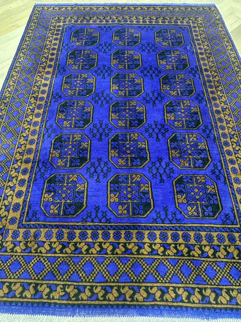 Afghan handmade rug,Chobi. Size: 278x203 cm