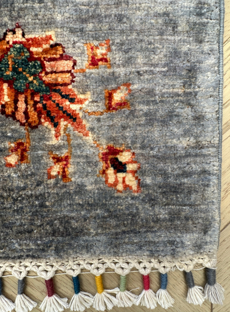 Afghan handmade rug,Chobi. Size: 260x169 cm