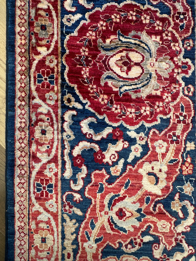 Afghan handmade rug,Chobi. Size:356x264cm