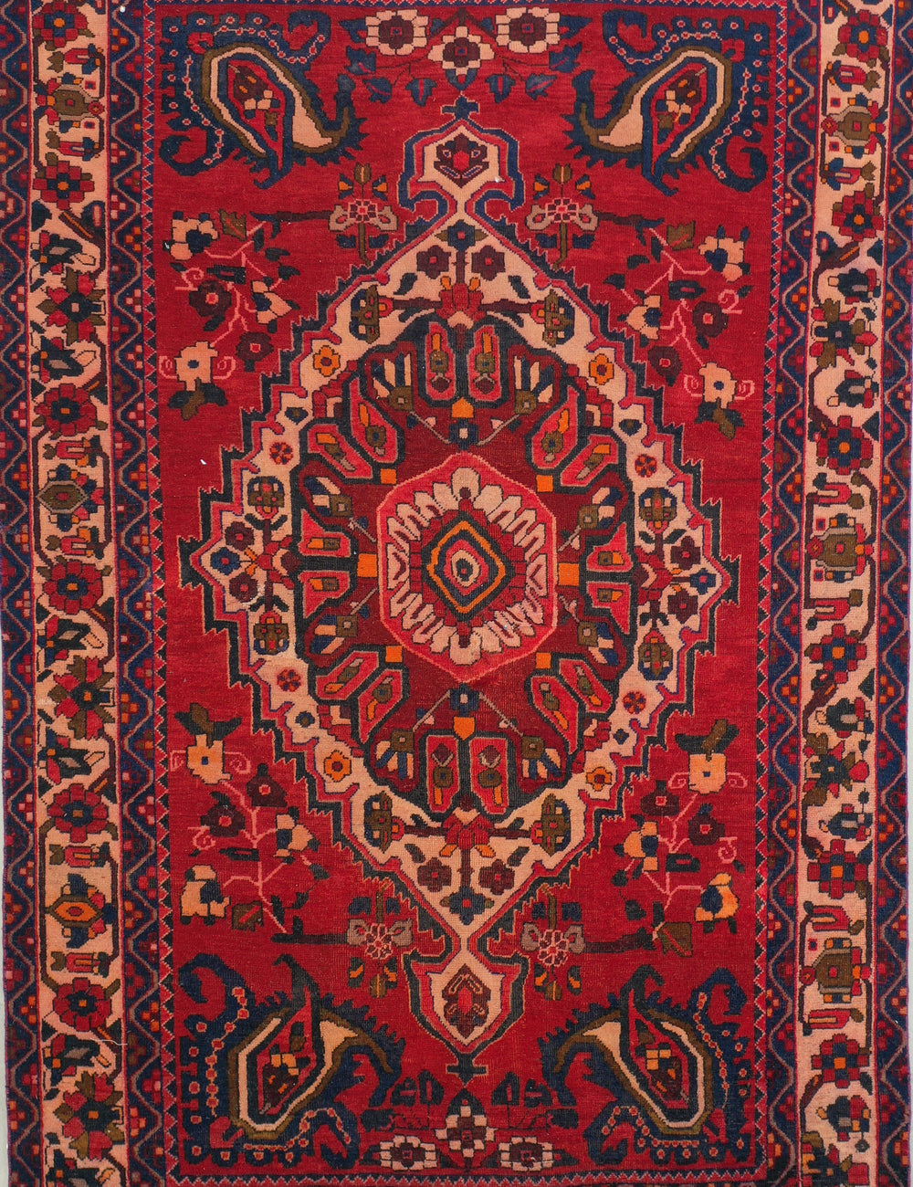 Afghan Vintage Sarouk rug 307x189cn