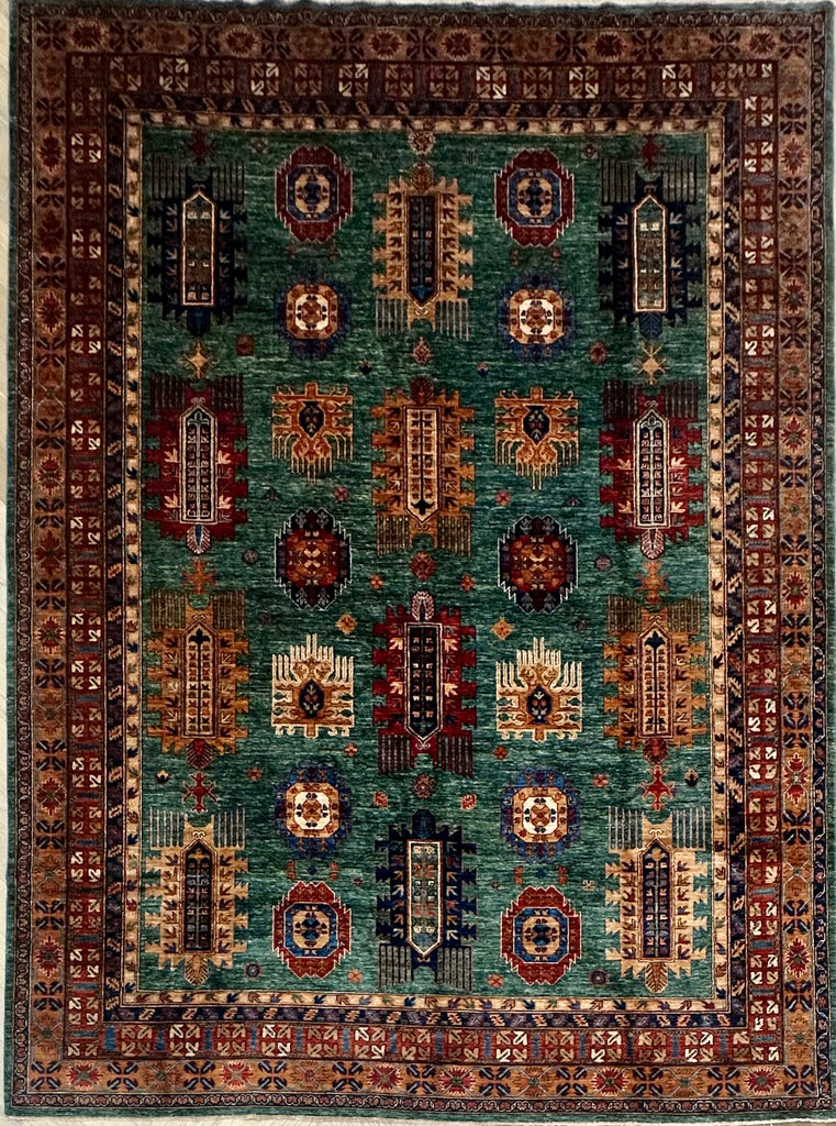 Afghan handmade rug,Chobi. Size:368x276cm