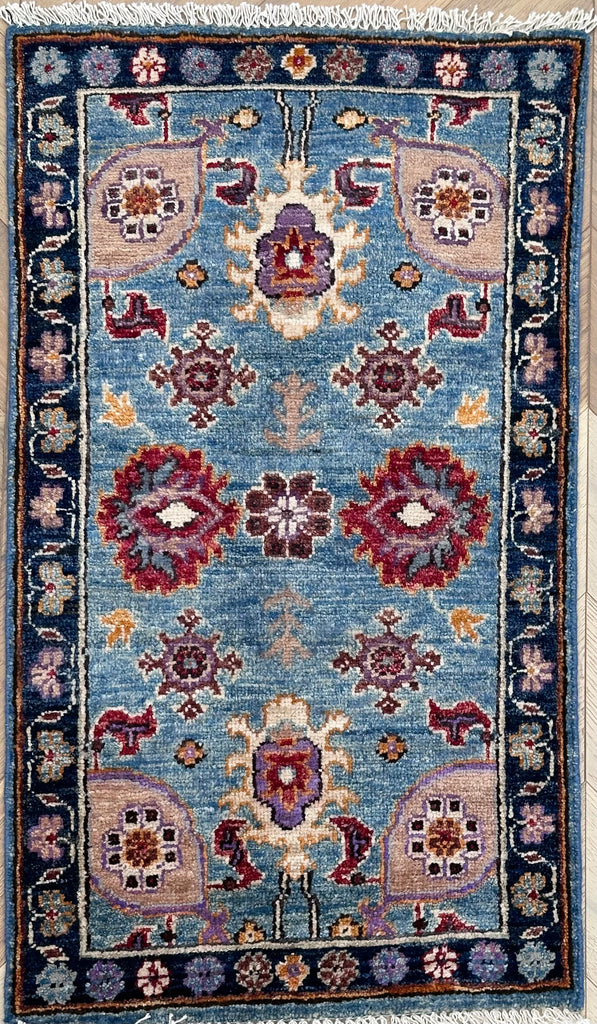 Handmade Afghan door mat rug