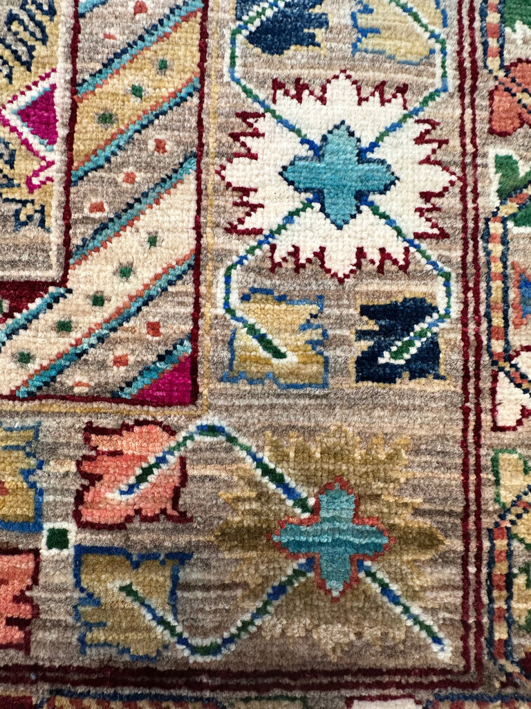 Afghan handmade rug,Chobi. Size:351x252 cm