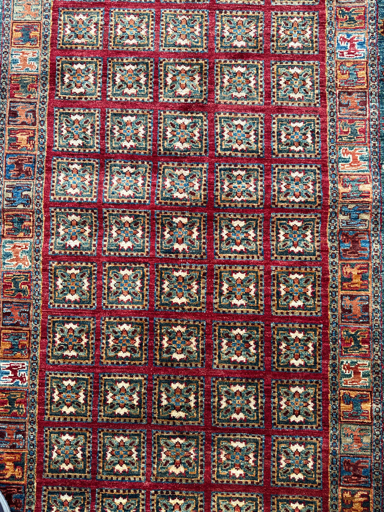 Afghan handmade rug,Chobi . Size: 260x184 cm