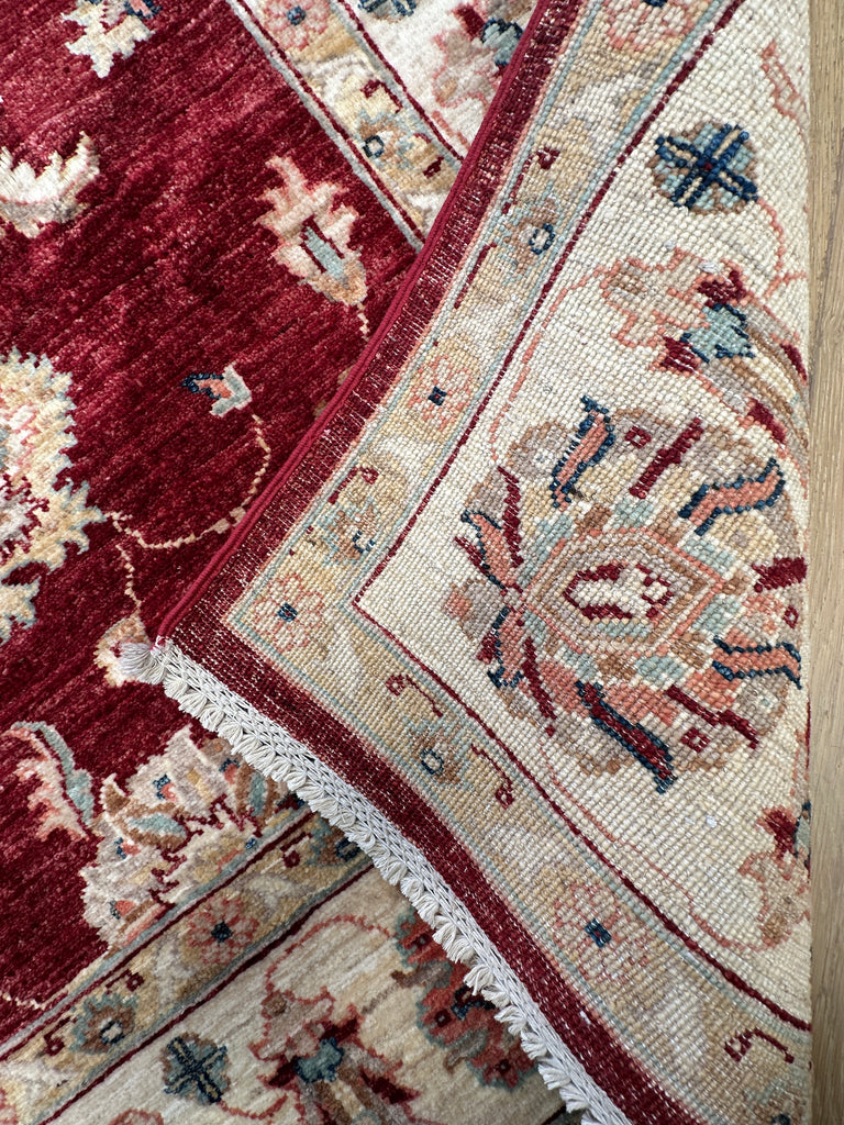 Afghan handmade rug,Chobi. Size: 238x176 cm loop