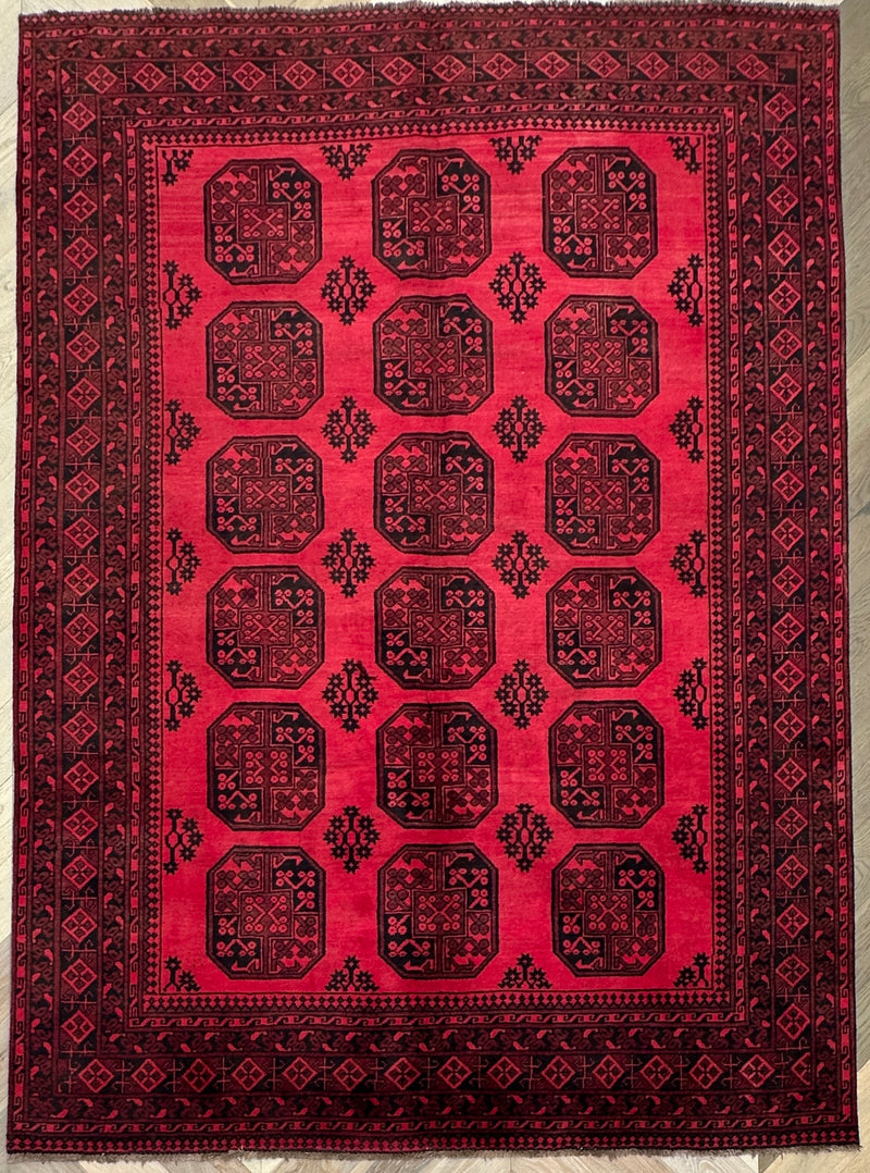 Afghan elephant foot rug  263x187 cm
