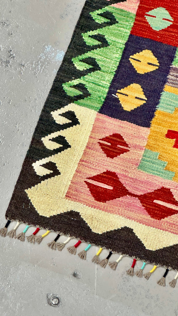 201x147cm Chobi Kilim #676