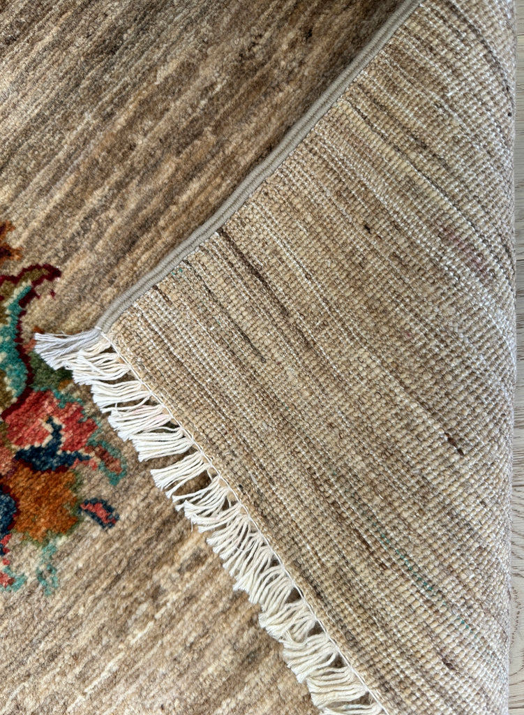 Afghan handmade rug,Chobi . Size: 184x152 cm