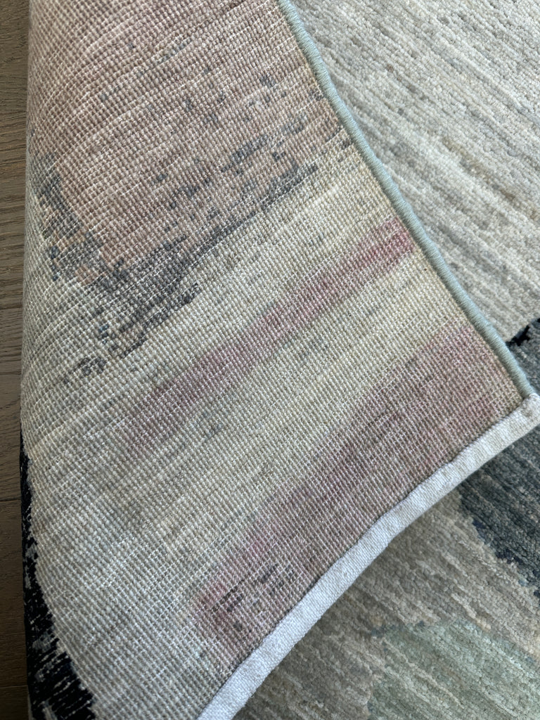 Afghan handmade rug,modern Chobi. Size:258x186 cm