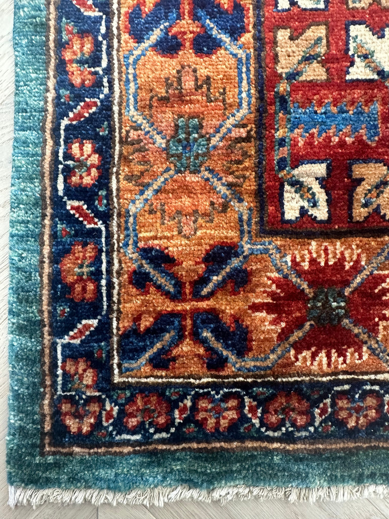 Afghan handmade rug,Chobi. Size:368x276cm