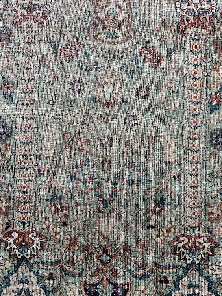 Vintage Turkish handmade rug 185x123 cm