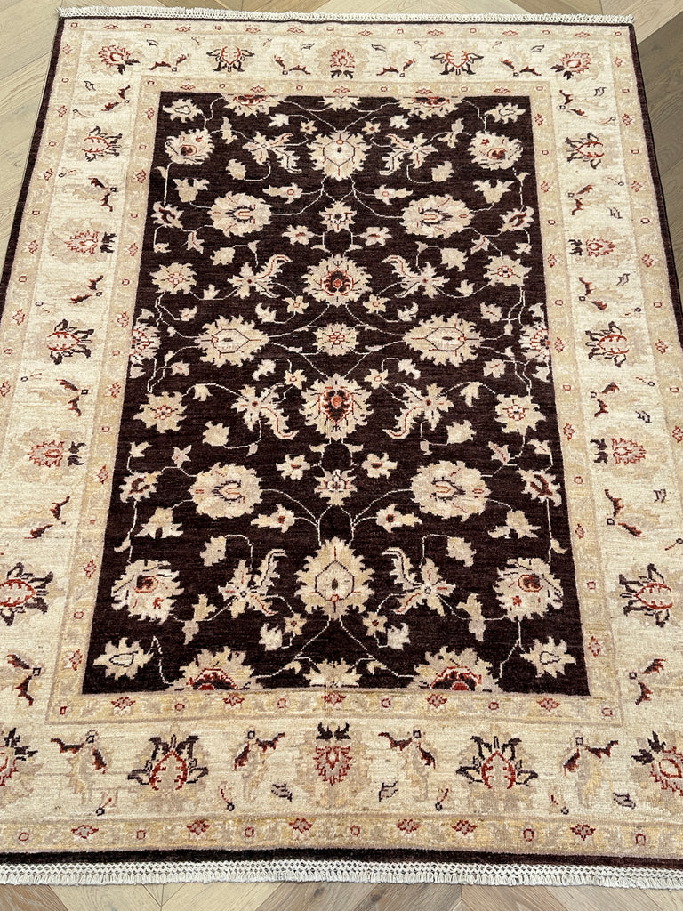 Afghan handmade rug,Chobi. Size: 236x172 cm