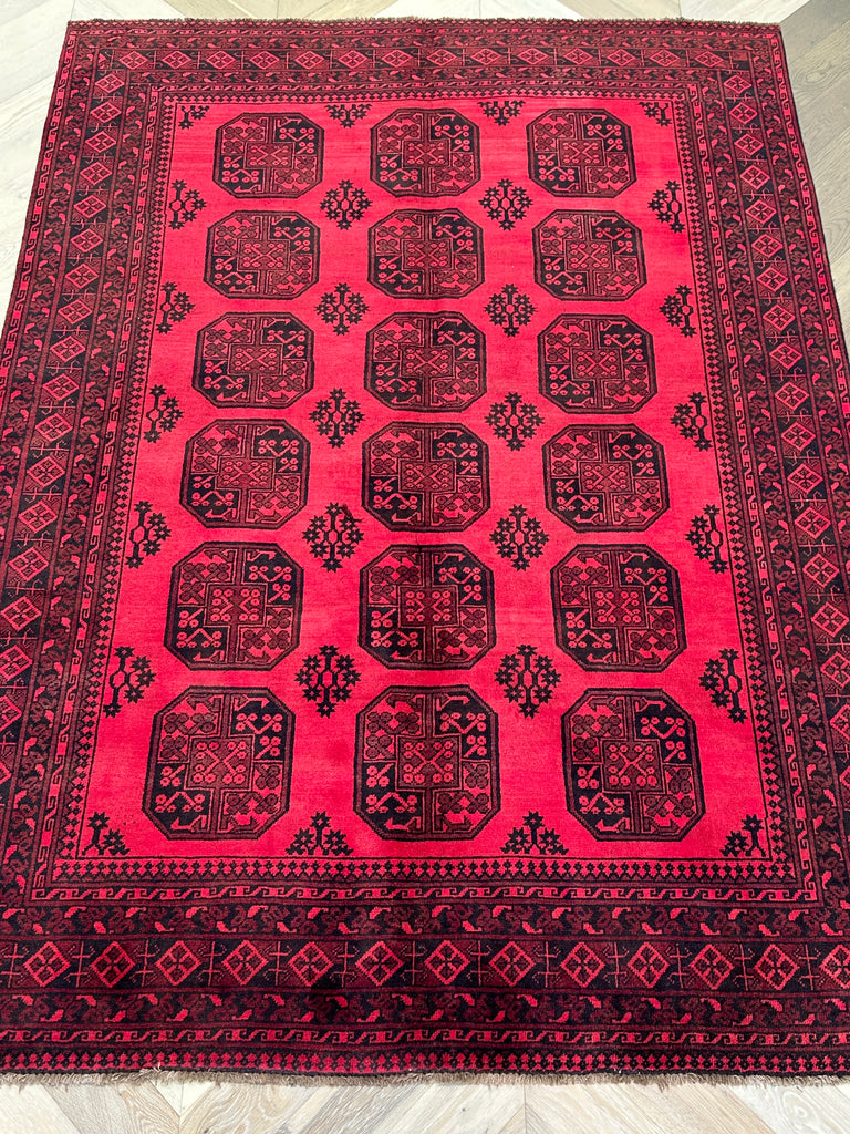 Afghan elephant foot rug  263x187 cm