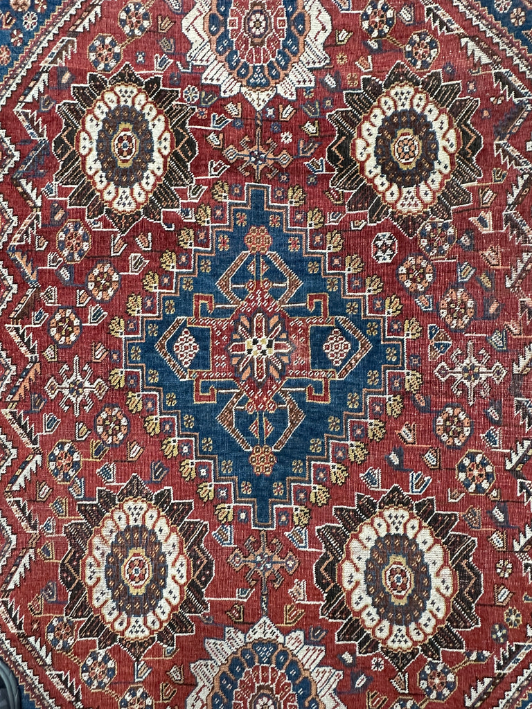 Rare vintage handmade rug 278x165 cmk