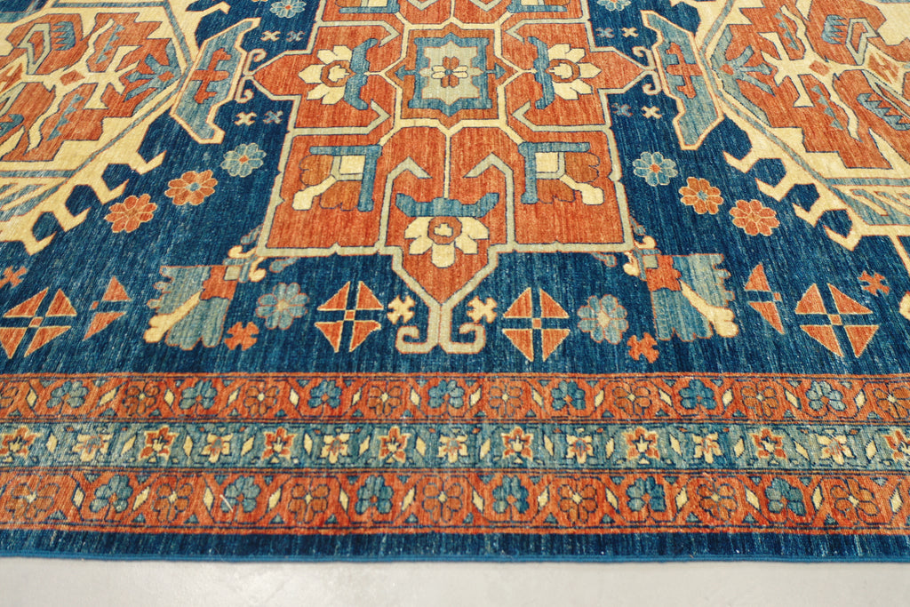 Vintage Afghan Chobi rug 283x220cm