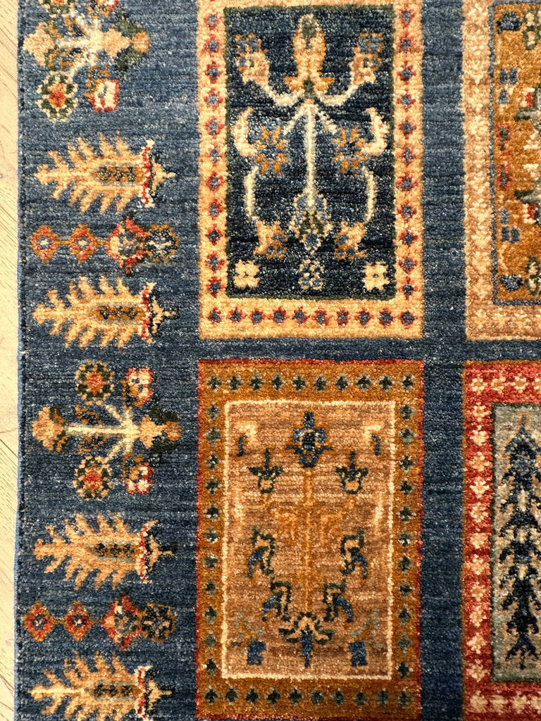 Afghan handmade Chobi runner 282x79 cm