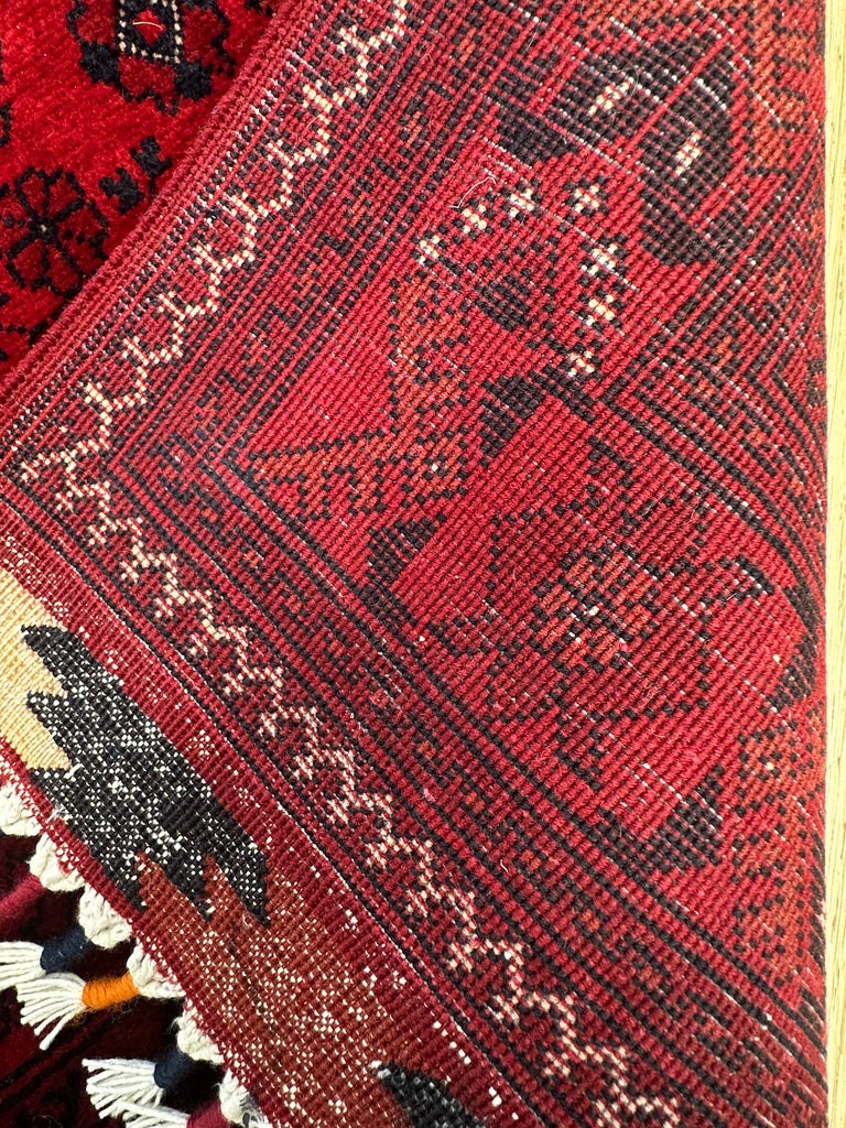 Afghan elephant foot runner 300x90 cm