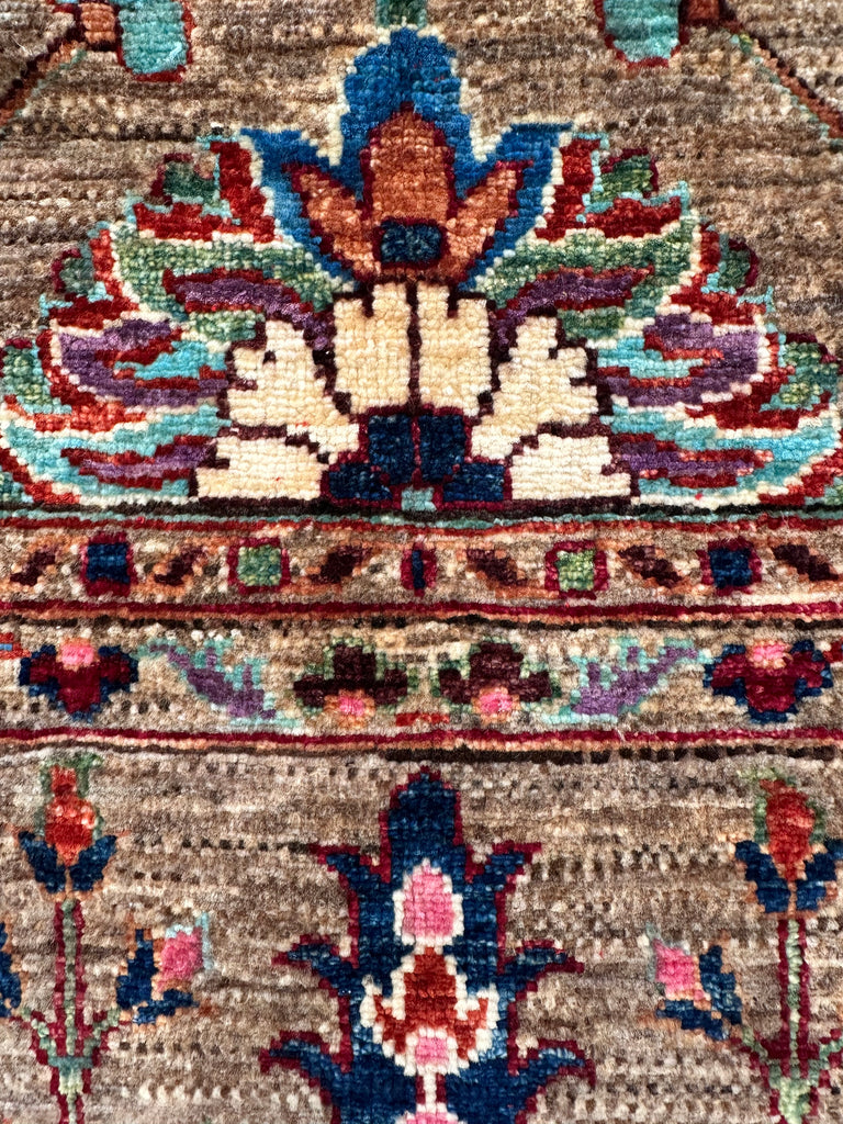 Afghan handmade rug,Chobi. Size:372x253 cm