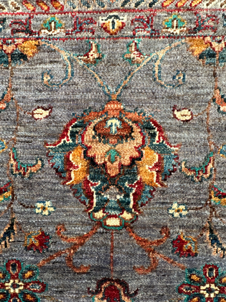 Afghan handmade rug,Chobi. Size: 196x146 cm