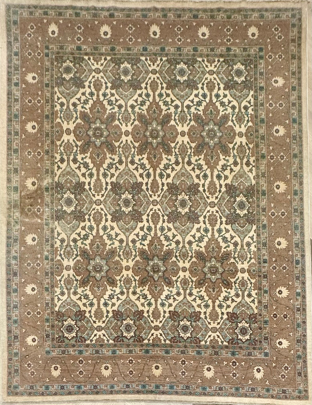 Afghan handmade rug,Chobi. Size:324x252cm