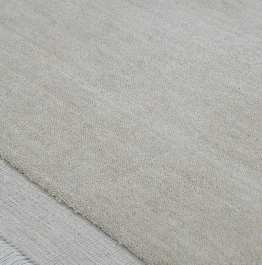 Signature Fringe Designer Rug - Light Grey