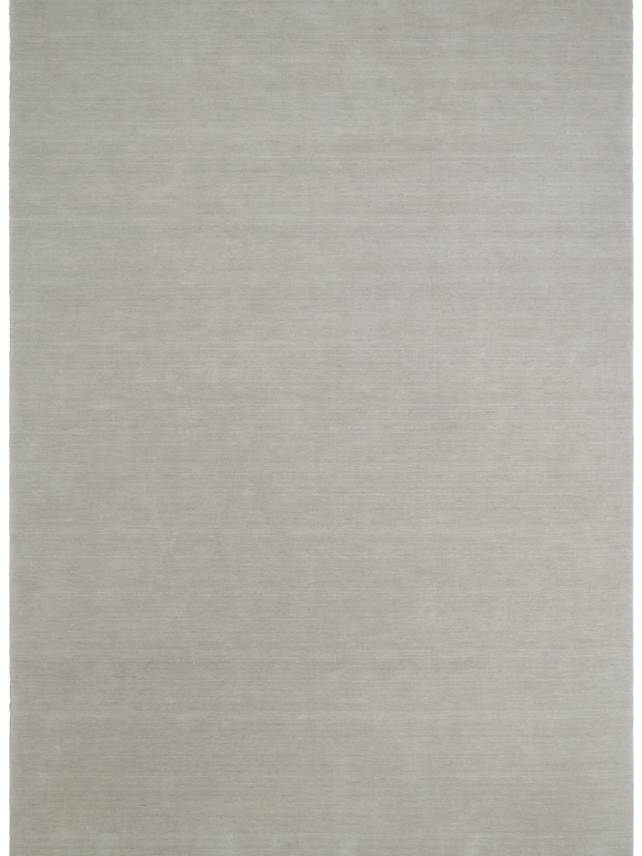 Signature Fringe Designer Rug - Light Grey