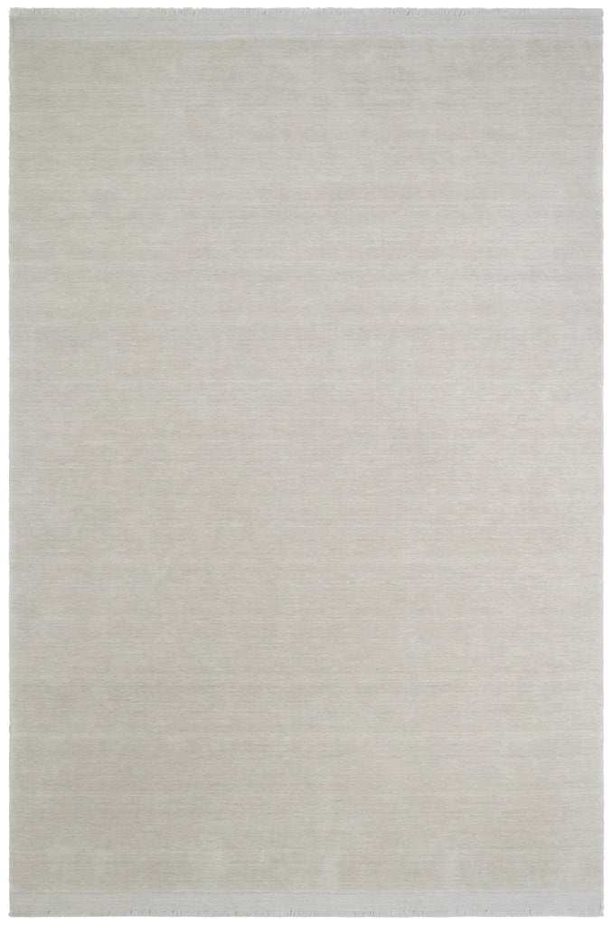 Signature Fringe Designer Rug - Light Grey - SamaRugs