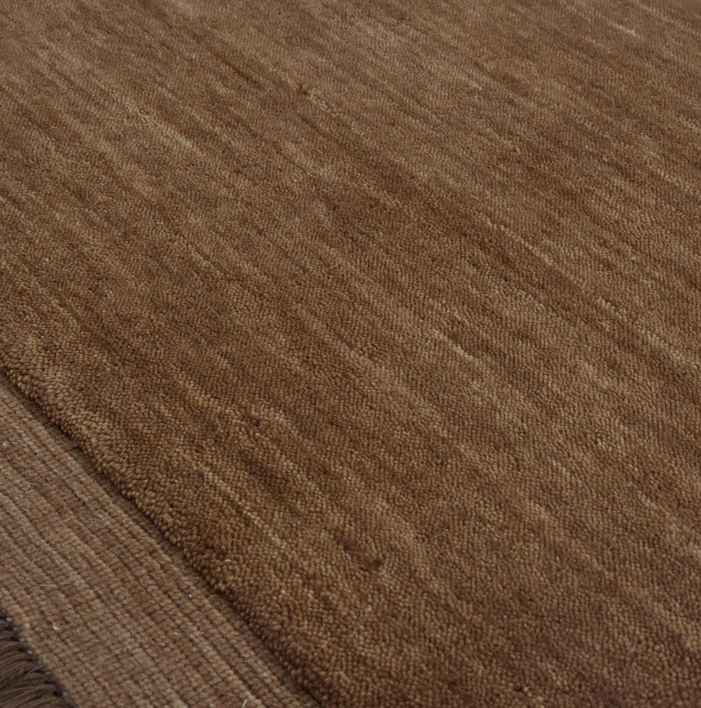 signature Fringe Designer Rug - Rust