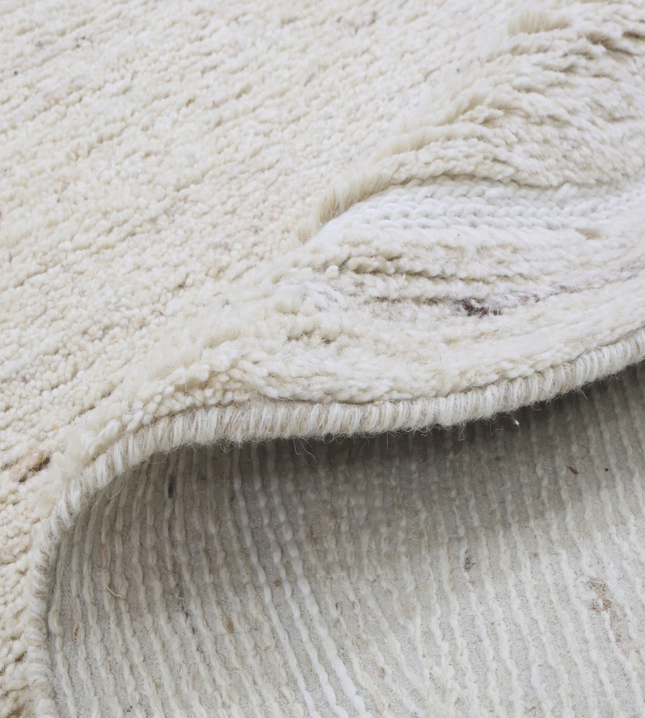 Pebble Round Rug - Light Beige