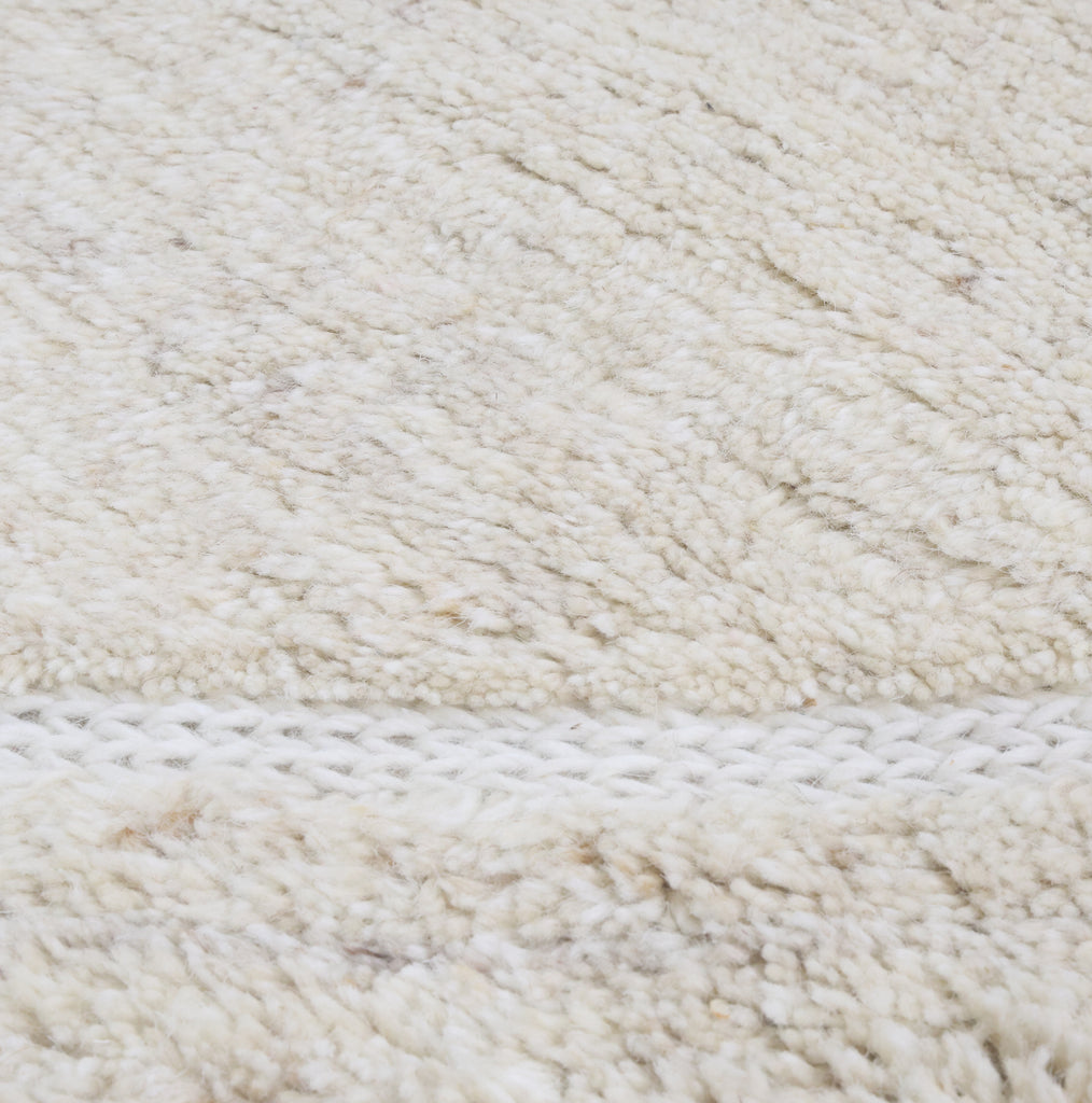 Pebble Round Rug - Light Beige