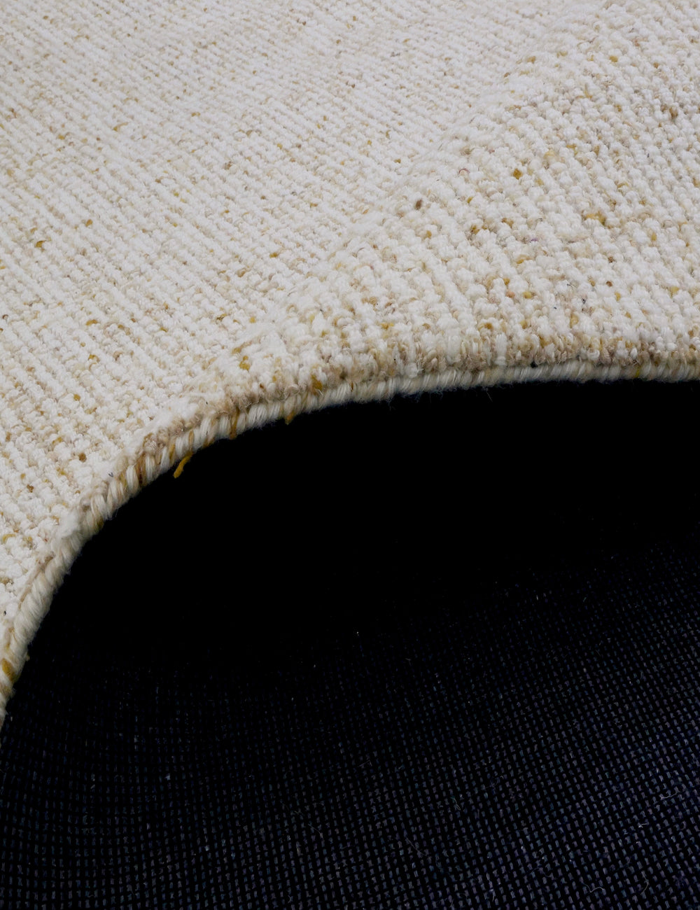 Halo Designer Rug - Gold/White