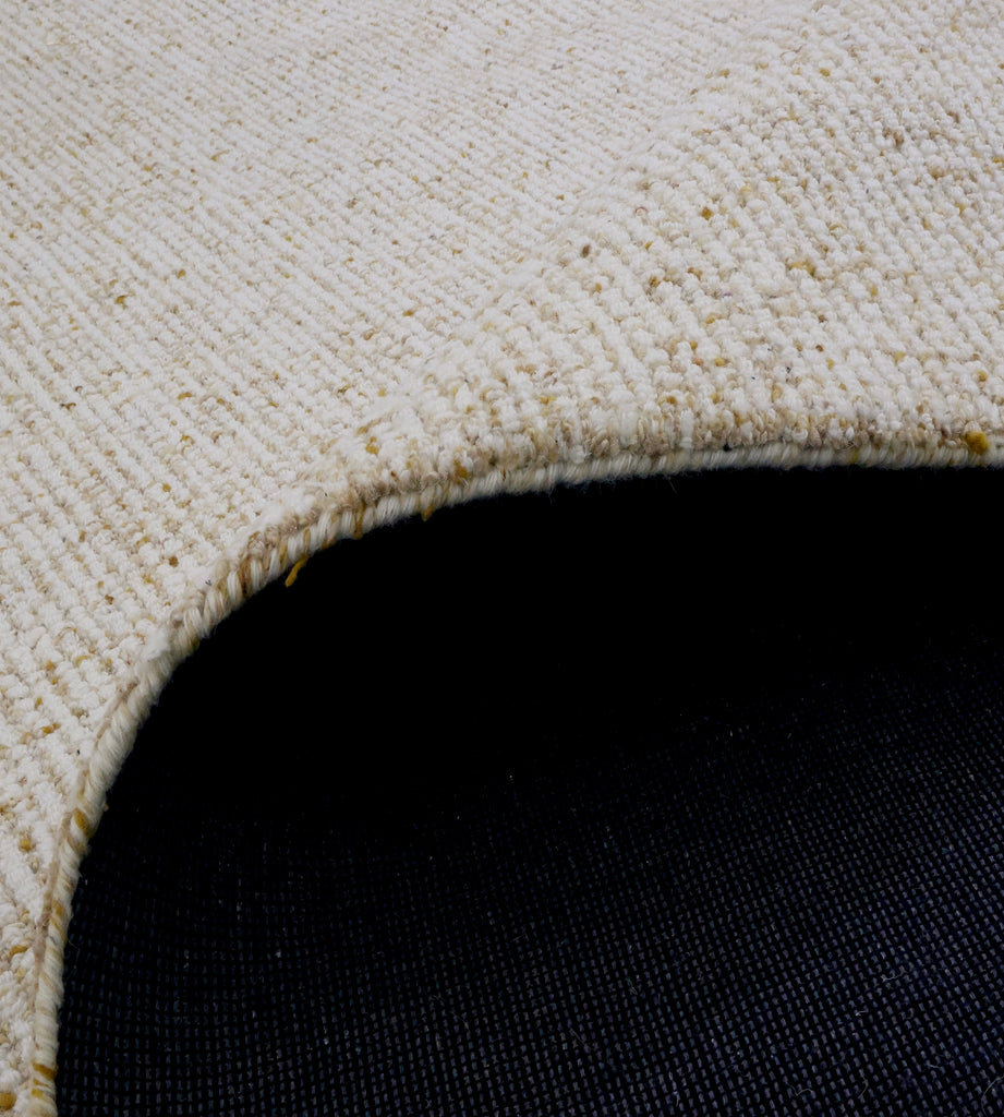 Halo Designer Rug - Gold/White