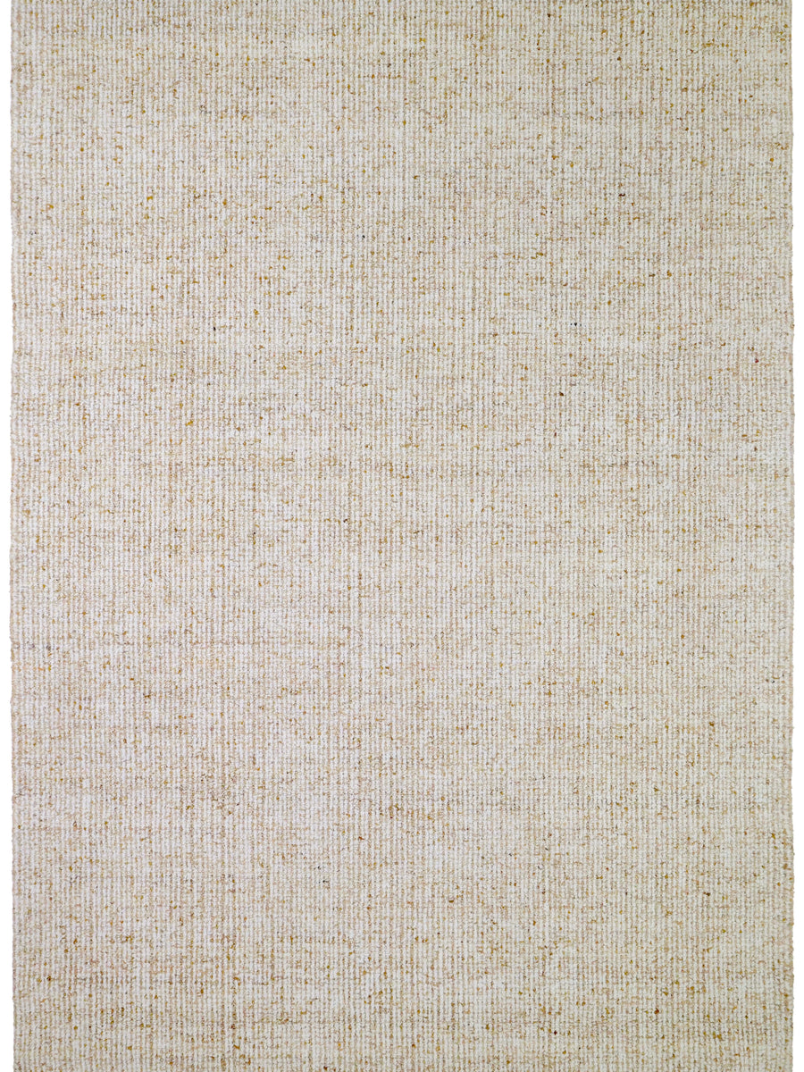 Halo Designer Rug - Gold/White