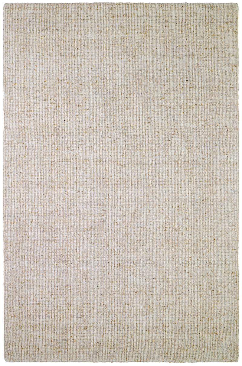 Halo Designer Rug - Gold/White