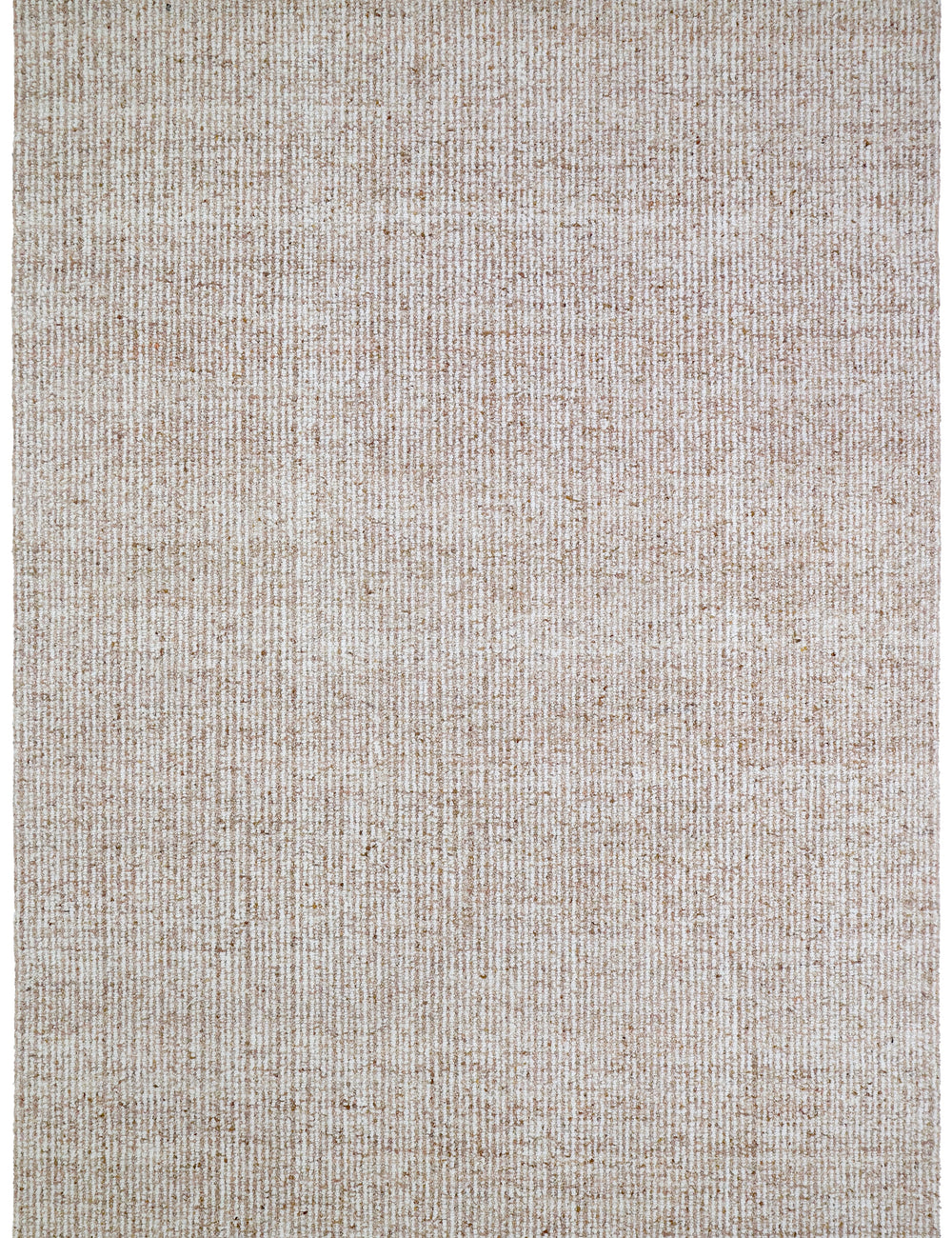 Halo Designer Rug - Peach/White