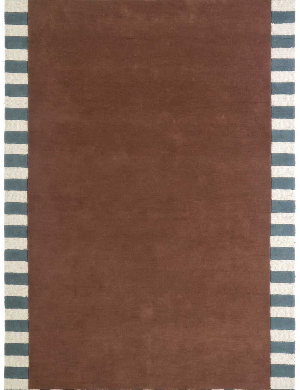 Field Designer Rug - Wine/Teal