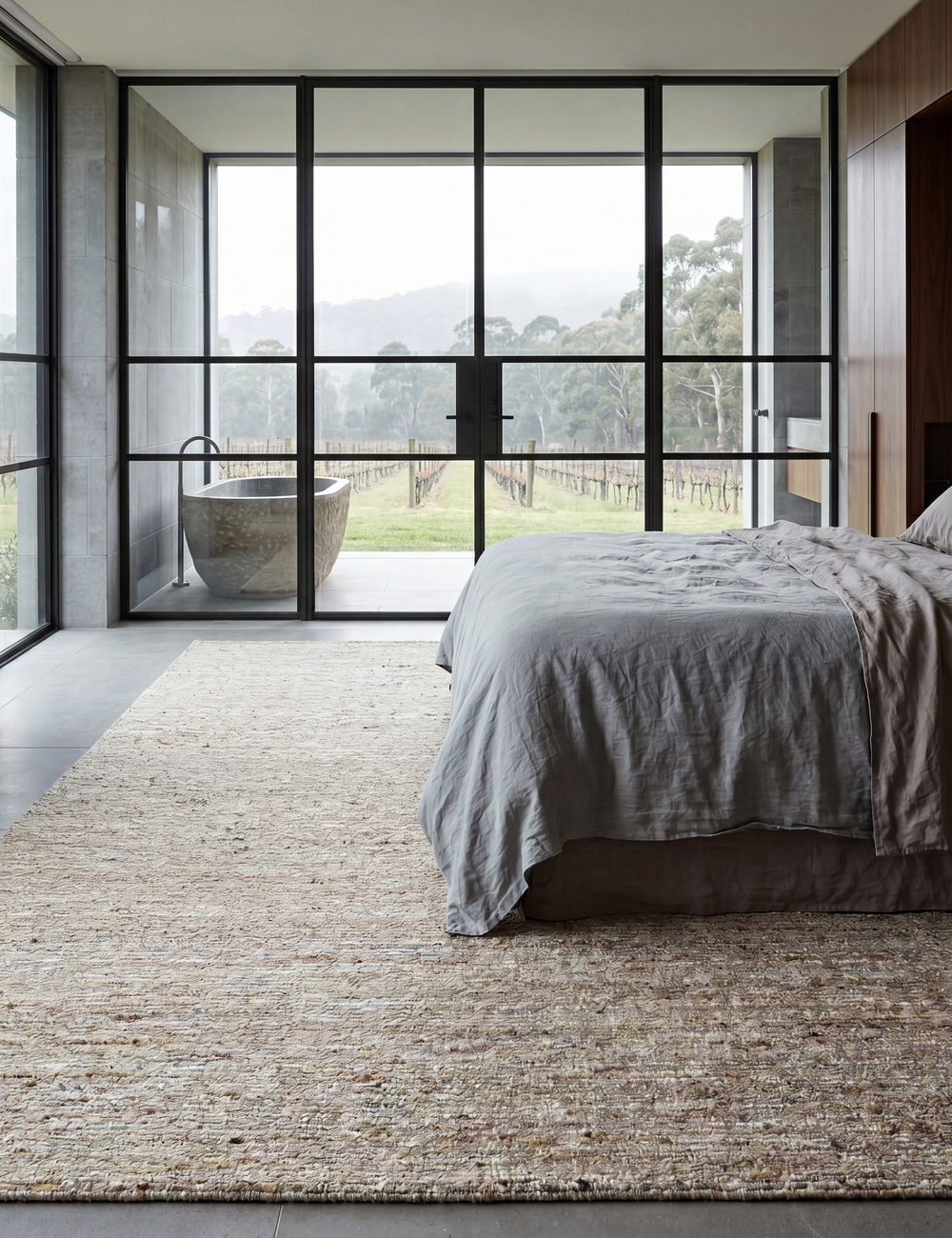 Oslo Designer Rug - Brown