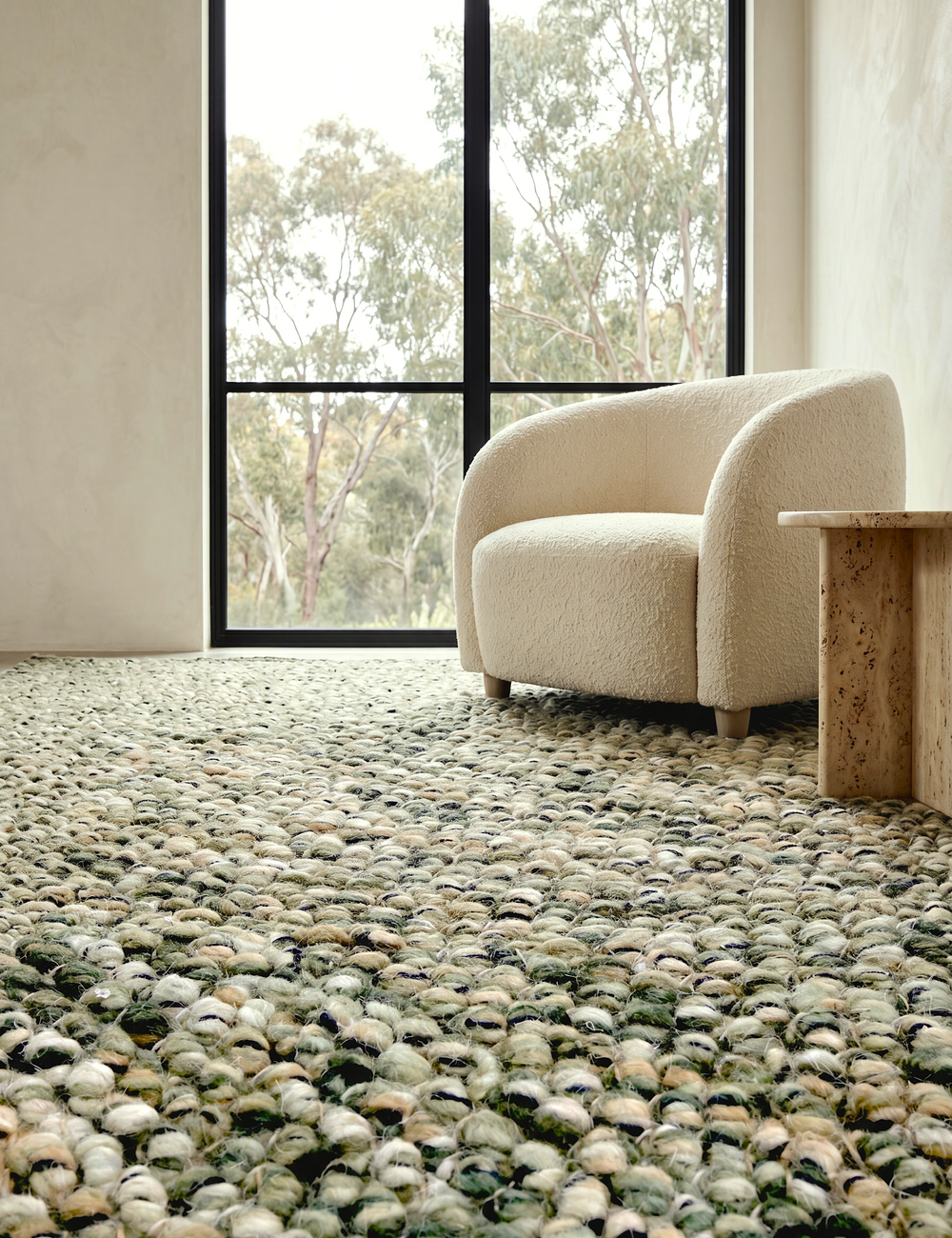 Moss Designer Rug - Green