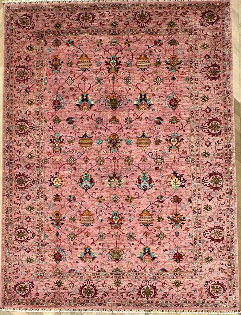Afghan handmade rug,Chobi. Size:363x271cm