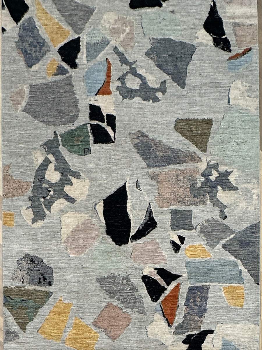 Afghan handmade rug,modern Chobi. Size:258x186 cm