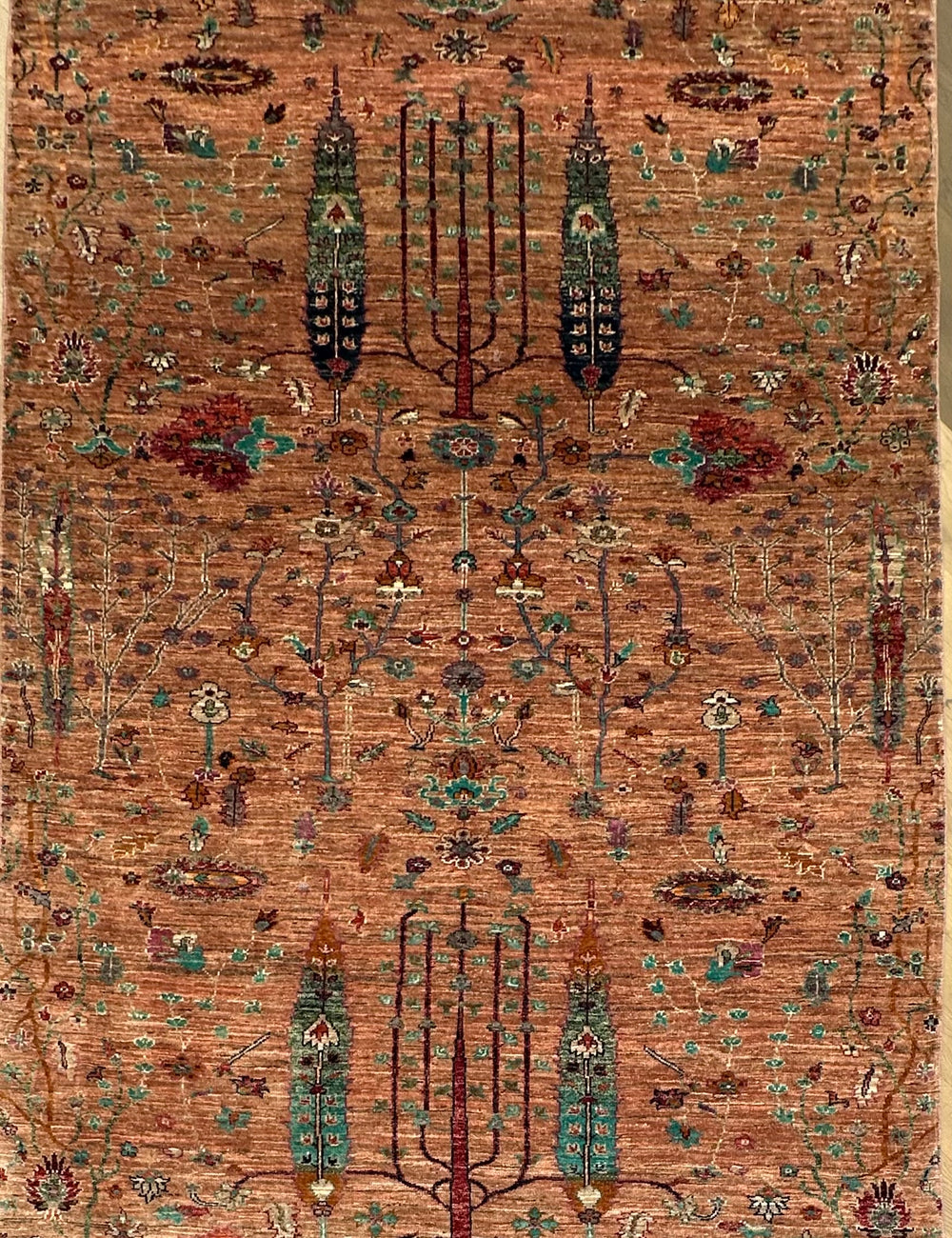 Afghan handmade rug,Chobi. Size:326x240 cm