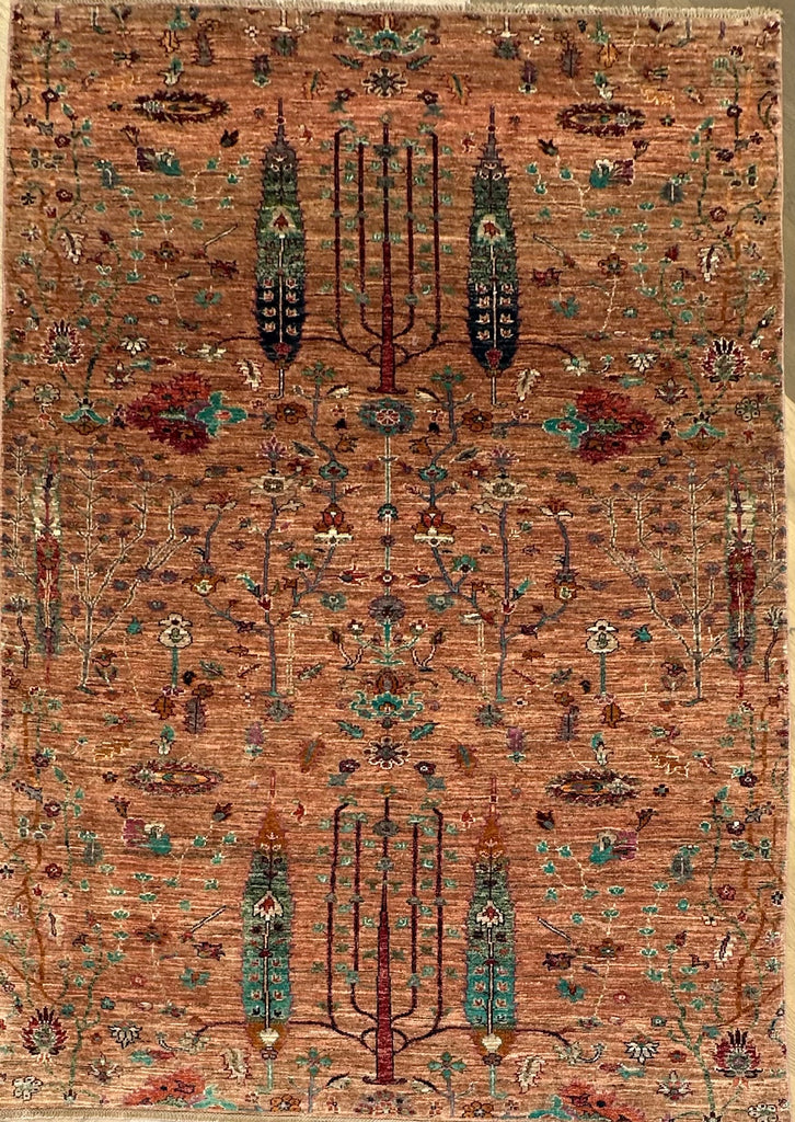 Afghan handmade rug,Chobi. Size:326x240 cm