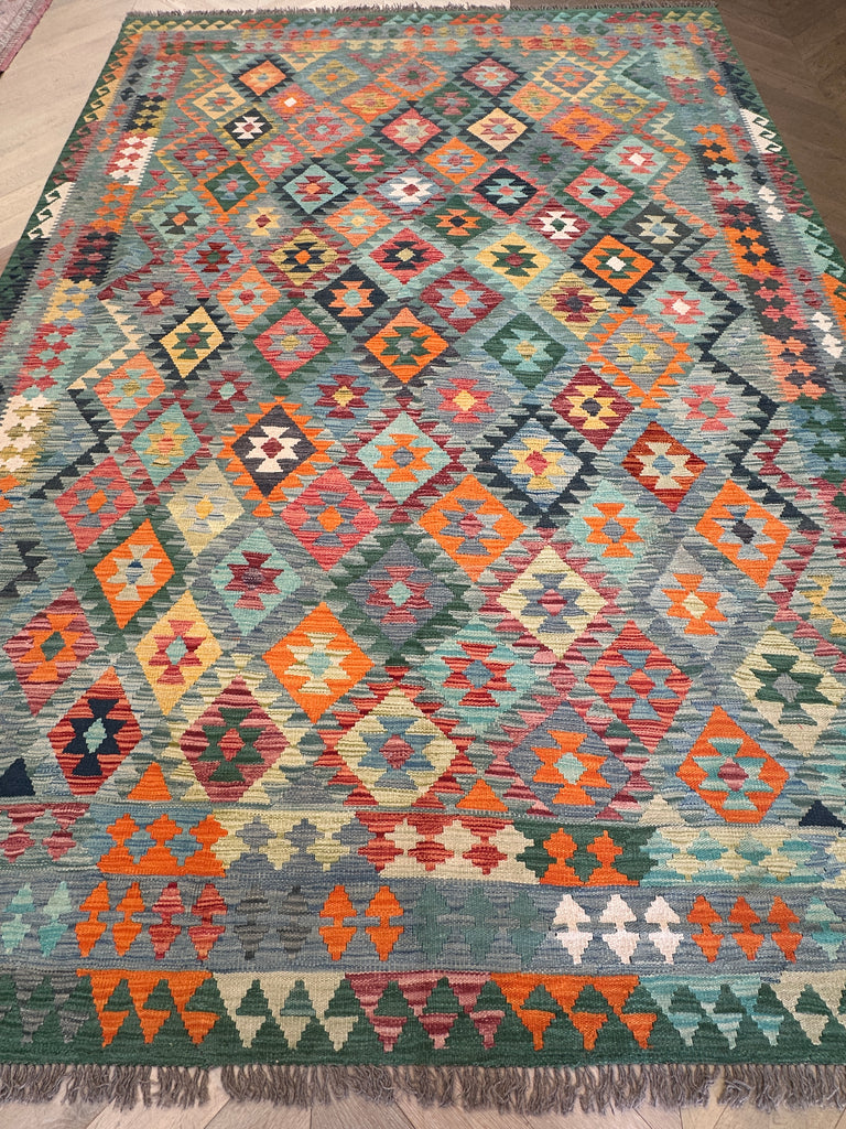 Afghan hand made Kilim  355x250 cm