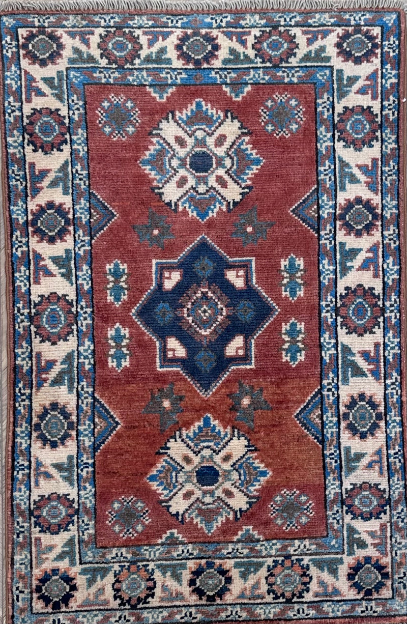 Handmade Afghan door mat rug
